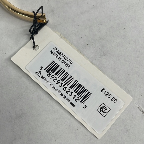 Coach Signature C Pave turnlock bangle bracelet NWT - Picture 9 of 9